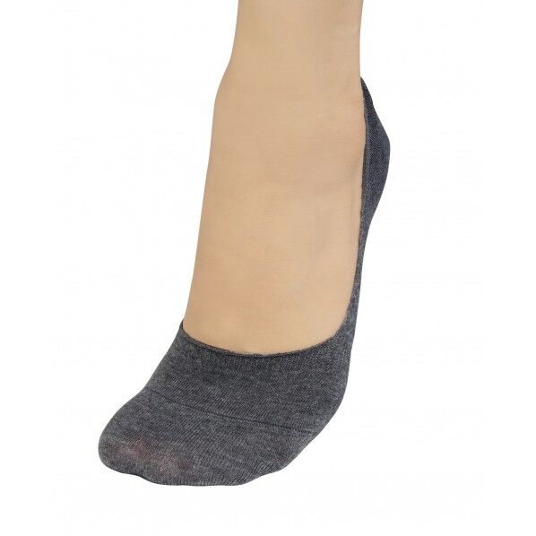 脱げないココピタ レディース やや深履き ニットタイプ 先丸