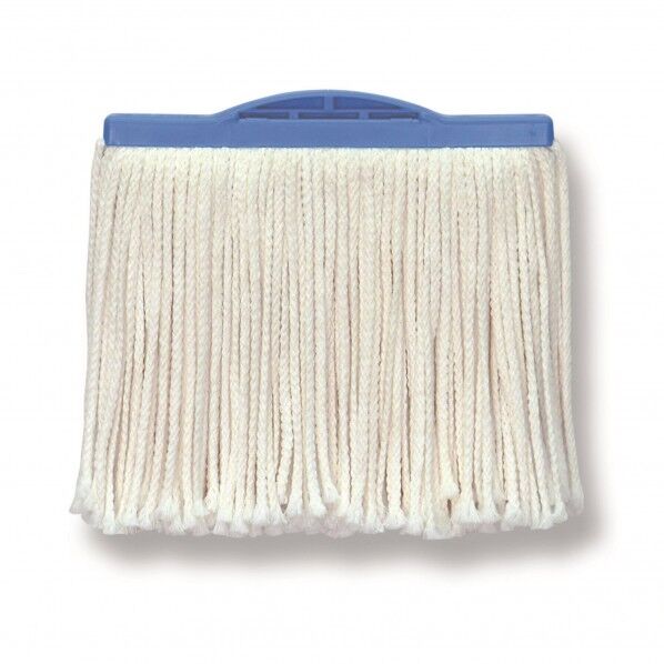 ヨリクロモップ替糸 8寸(23cm) 業務用清掃用品 青 230mm MSS-8300-1 1個