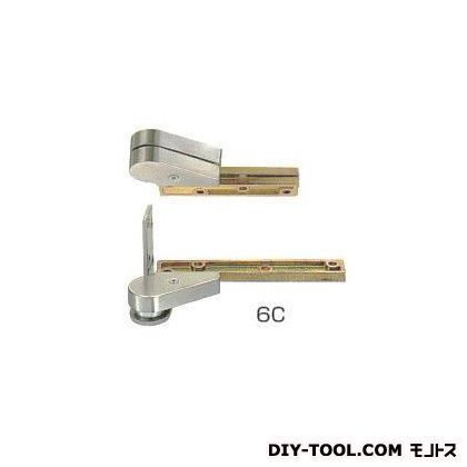 ピポットヒンジ堅枠取付型持出吊り左勝手木製枠・木製ドア用 6C 左 1個