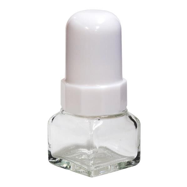 スポイト瓶 ガラス 角型 10mL SB-10 1個