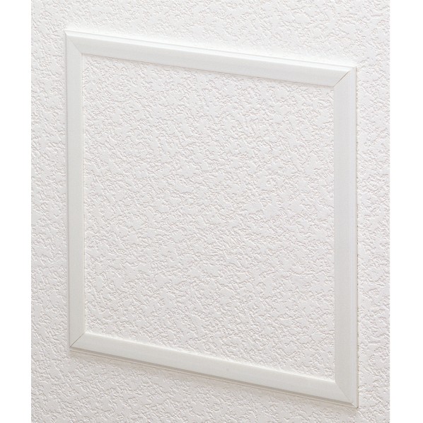 フクビ化学工業 壁用点検口枠N15 200×200mm(開口寸法222×222mm) オフホワイト N9520W 25個...