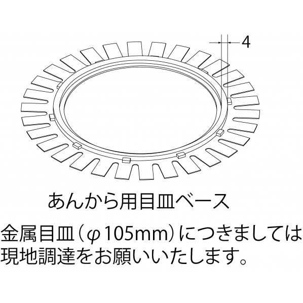 浴室・水廻り用 床シート あんから用目皿ベース