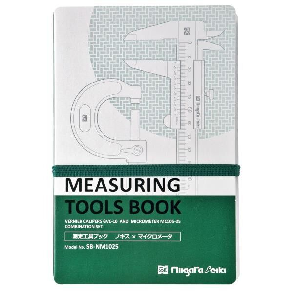 新潟精機 測定工具ブック ノギスxマイクロメータ SB-NM1025 1個...
