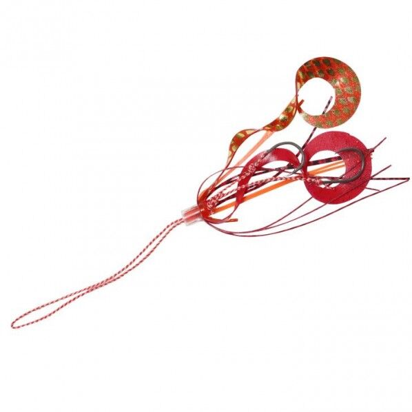 フリースライド ネクタイフックセット スパイラルショート SE186 バイトラッシュレッド