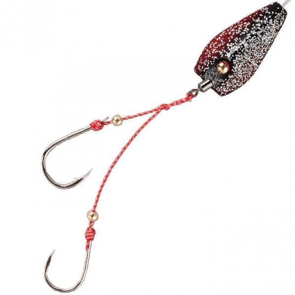 無双真鯛 貫撃遊動テンヤ SE105 海老レッドラメ