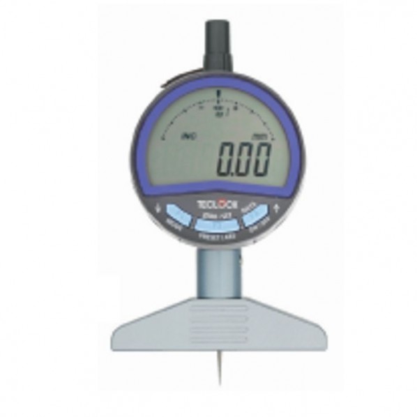テクロック デジタルデプスゲージ(最小表示量0.01mm 針状測定子タイプ) 310g DMD-210A 1台
