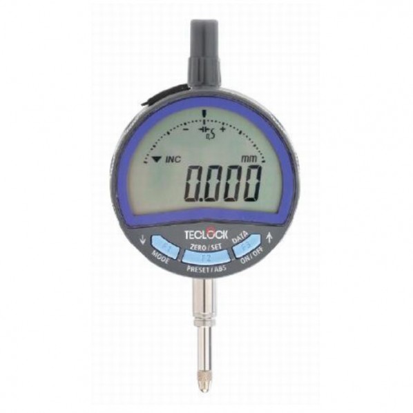 デジタルインジケータ(最小表示量0.001mm 測定子先端形状球面R=1.5mm超硬合金) 165g PC-465A 1台