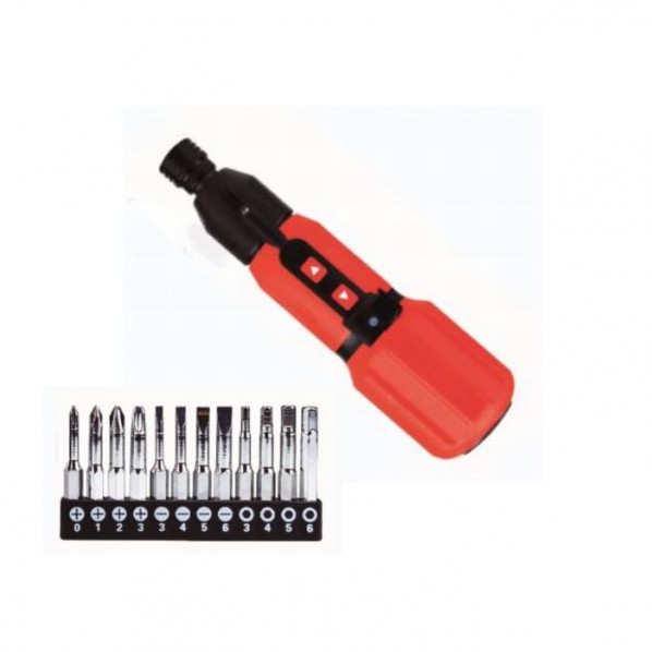 コードレス電動ドライバー 楽ドラ レッド RDR12B-R 1本