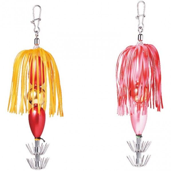 マダコ用 パルパルスッテBIG オモリ無し 2セット SR522 レッド&オレンジ/ピンク SR522-1 1個