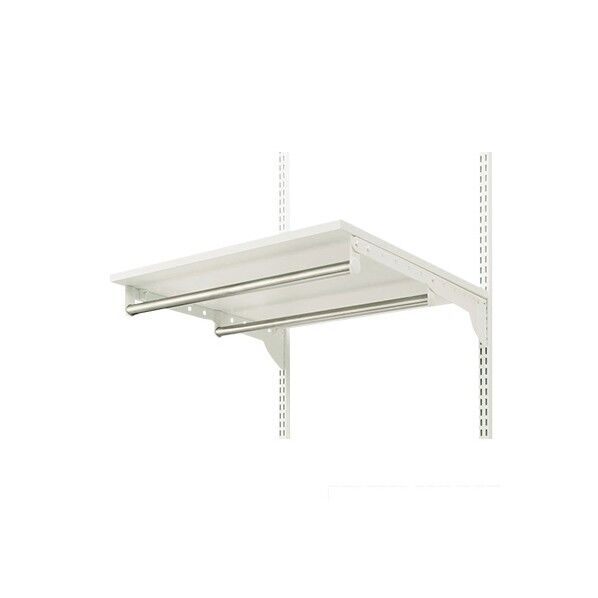 棚+パイプ ホワイト 幅45cm×奥行60cm TP4560E 1個