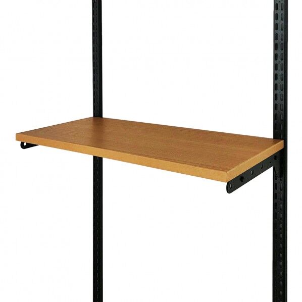 棚 ライトブラウン/ブラック 幅75cm×奥行30cm TS7530M1B 1セット