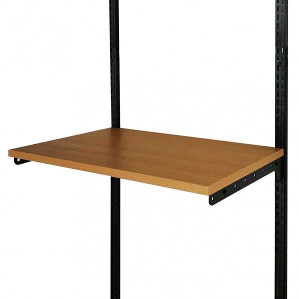 棚 ライトブラウン/ブラック 幅90cm×奥行40cm TS9040M1B 1セット