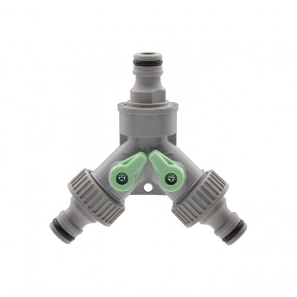 止水コックつき分岐ニップル ワンタッチ接続用