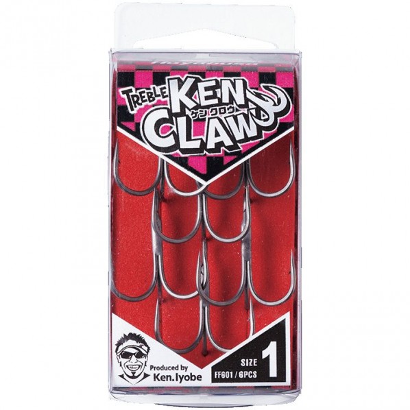 TREBLE KEN CLAW FF601 1号 FF601-1 1個