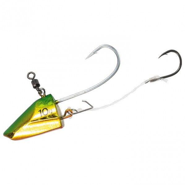 無双真鯛 貫撃テンヤDT エビズレン仕様 SE104 UVグリーンゴールド