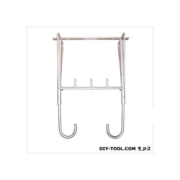 アルミ自在物干し アルマイトシルバー 50×20×38cm(フック収納時) 48001 1個
