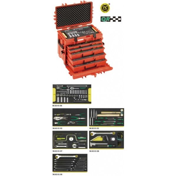 スタビレー 航空機整備工具セット (98814905) 13214AWT/LR 1点...