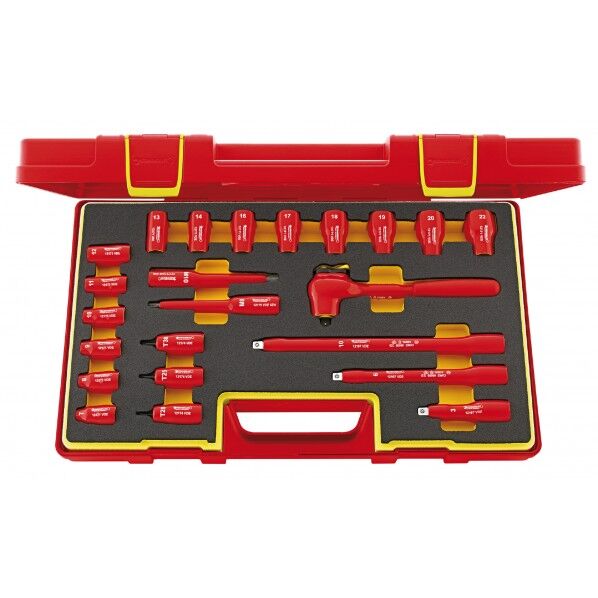 スタビレー 3/8SQ絶縁ソケットセット(96022020) 12171/19/4VDE 1点...