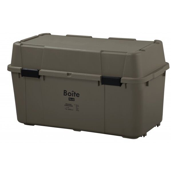 Boiteガレージ ベランダコンテナ 105L ブラウン ブラウン MA-4015 1個