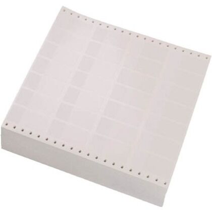 ドットプリンタ用セルフラミネートラベル ビニル