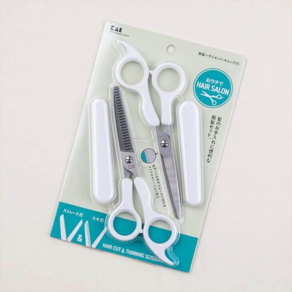 散髪ハサミセット(キャップ付) 122×187×14(mm) 000KQ2027 1個