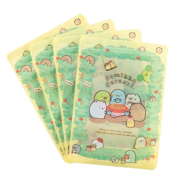 スイーツパック すみっコぐらし(とかげのお家) 120×170mm(外形)、0.05mm(厚さ) 000DN0506 5枚