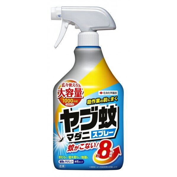 スミトモカガクエンゲイ ヤブ蚊･マダニスプレー 1000ml 1個