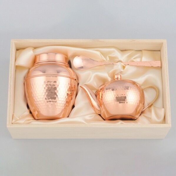 茶器3点セット 茶壺:径108×126mm、 後手急須:径96×160×85 1つ