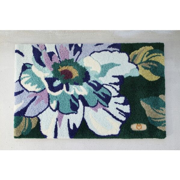 玄関マット ローザ60×90cmダークグリーン ダークグリーン 幅60×長さ90cm 14327210 1枚