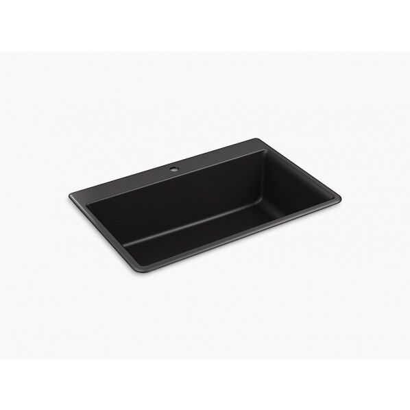 ケノン トップ・アンダー両用 1H キッチンシンク K-8437-1-CM2