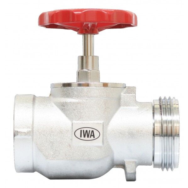 【認定合格品】ネジ式 消火栓(散水栓)バルブ 65Ax180° 06N6518B 1個