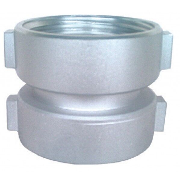 【媒介金具】アルミ製 消防ネジ女(スロッター)x消防ネジ女(スロッター) 75Ax75A 12NFF7575A-SS 1個