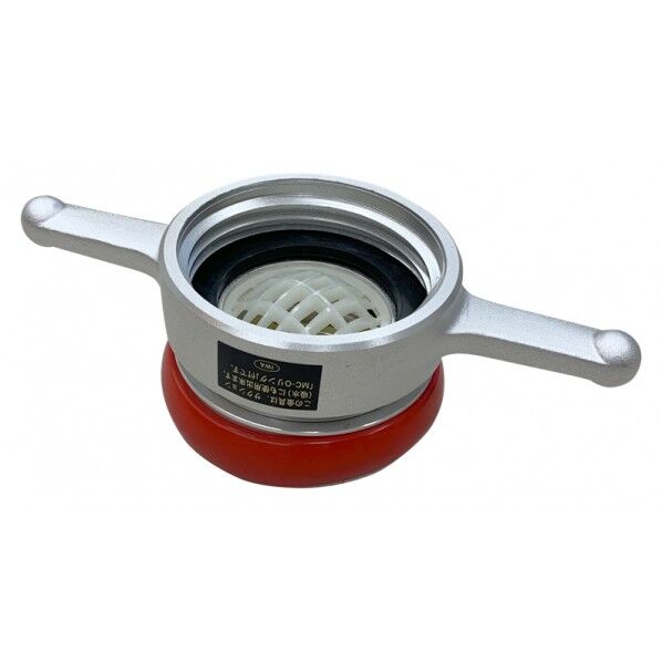 【リレー媒介】アルミ製 消防ネジ女(長角)x町野式女 ストレーナー入り 75Ax65A 12RE7565A-N-ST 1個