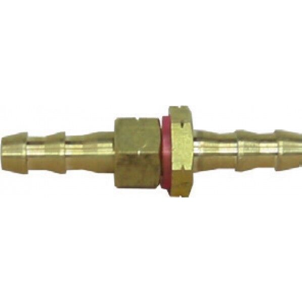 【ホース継手】黄銅製 高圧ISOネジ式ホースカップリング 8.5A 42AB085B 1個