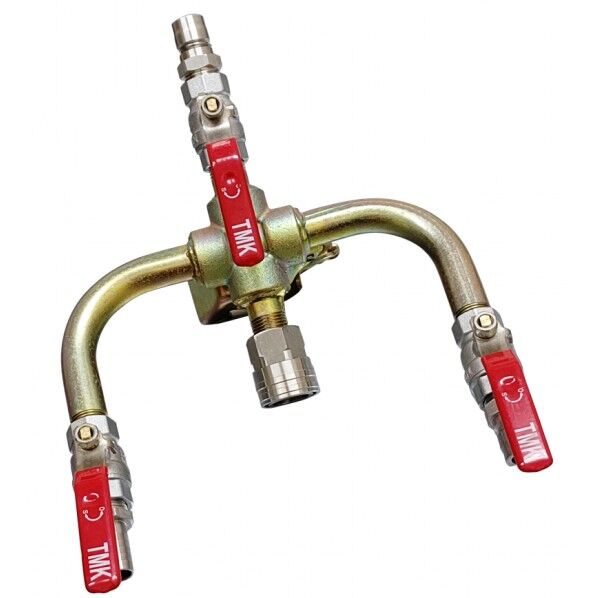 【高圧洗浄用分岐ユニット】鉄製 ジャンクションバルブ 15A 48JKV015SS 1個