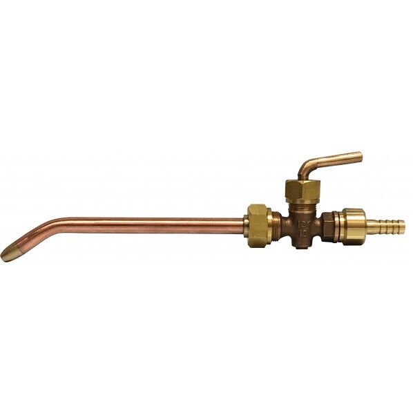 【船舶用】砲金製 JIS F7335 コック式筒先ノズル