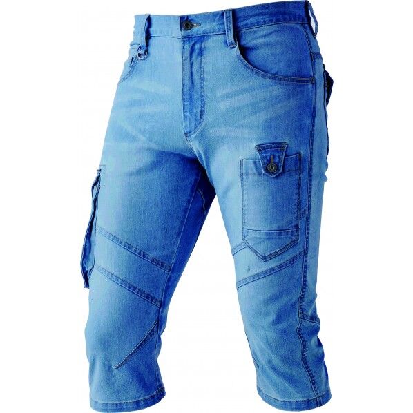 ストレッチデニムカーゴハーフパンツ 4L 9856-838-4L 1点