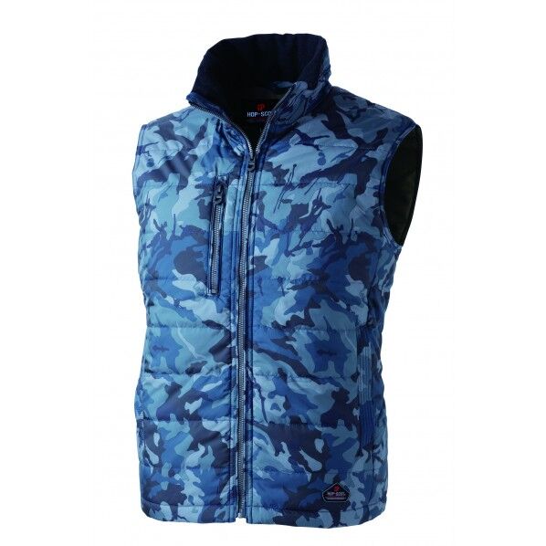 ウィンターライト迷彩シレーベスト M 9492-114-M 1点