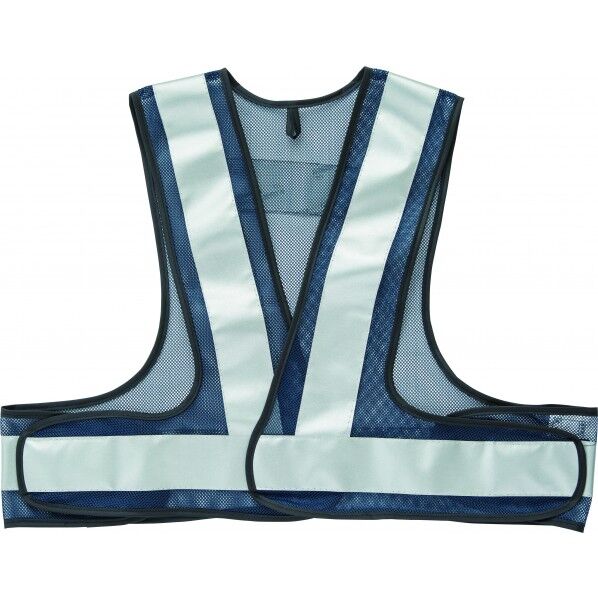 リフレクションセーフティーベスト ショート丈 紺xシルバー F 0313-93-F 1点