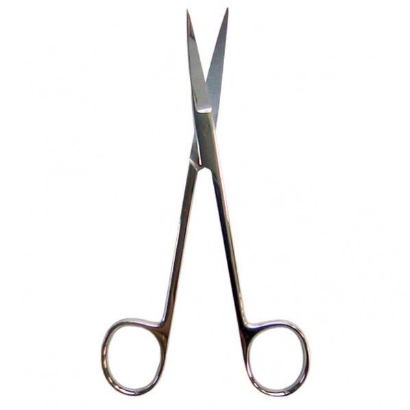 精密金切ハサミ 薄物用曲 シルバー 145mm TSR-145 1つ