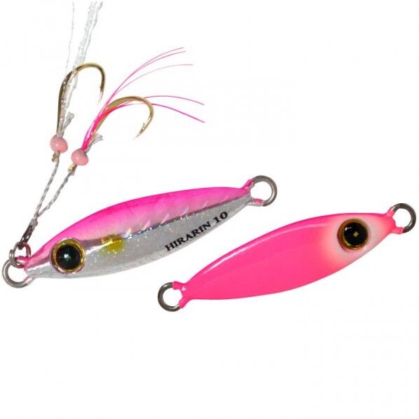 ジャックアイ ヒラリン FS435 ケイムラピンクイワシ蛍光ピンク 10g FS435-10-2 1個