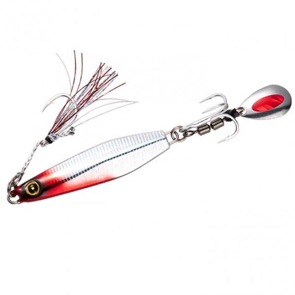 カンタン巻きジグ ジャックアイ マキマキ FS417 流血シルバー