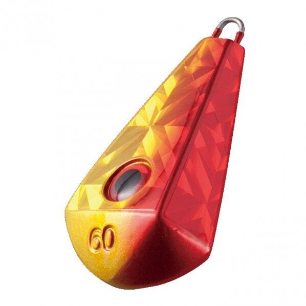 目玉集魚シンカー 舵型 P581アカキン