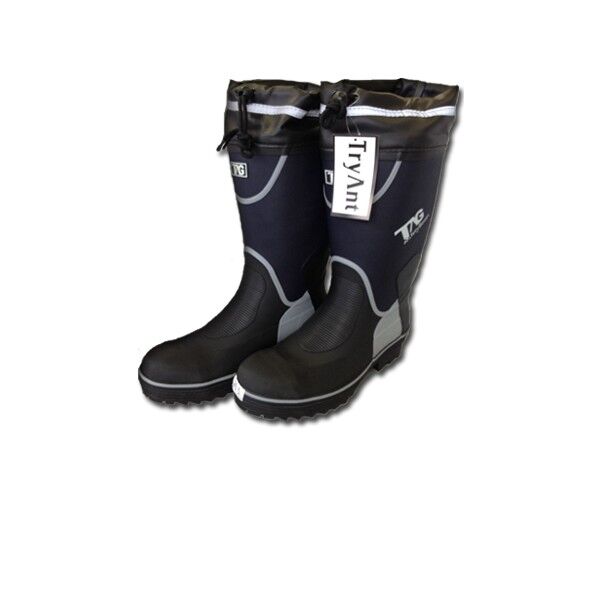 Tryant トライアント カラー 安全長靴 紺 AL-008 26cm 1個