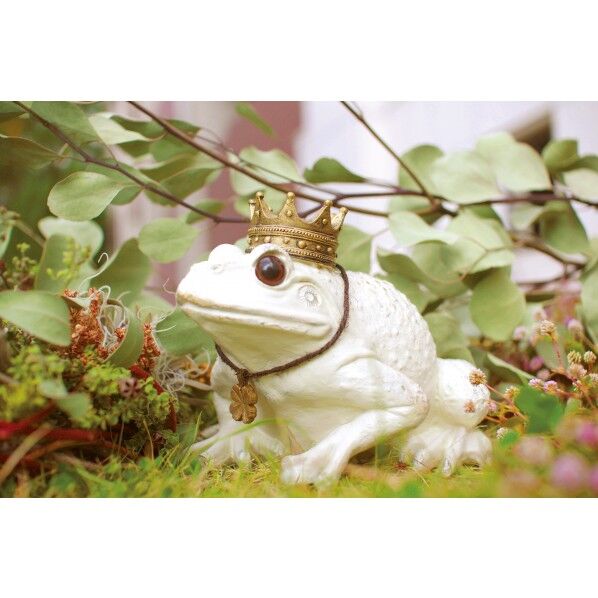 トード ガーデンオーナメント L 便利グッズ(文具・OA機器) KH-60948 1個