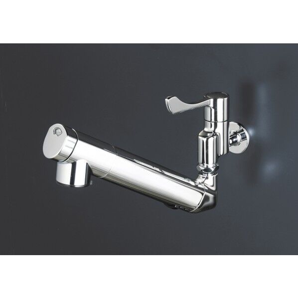 KVK キッチン K1610N 壁付浄水器内蔵自在水栓 1個