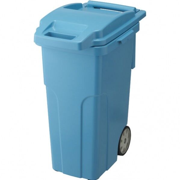 キャスターペール 45L <4輪> イエロー 348×546×666(mm) 1つ