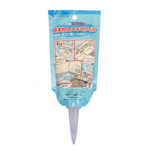 シャーピー 水まわりのスキマフィル ホワイト パテ・接着剤/タイル補修材 1個