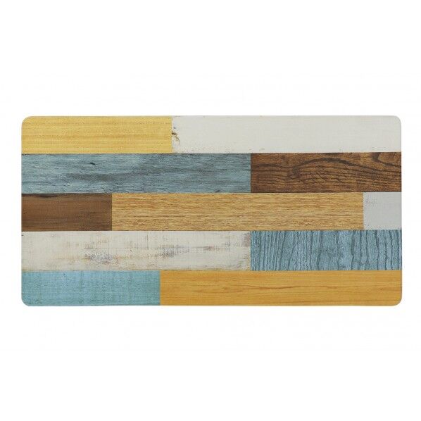 掃除機らくらく室内玄関マット ミックスウッド