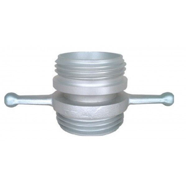 【媒介金具】アルミ製 消防ネジ女(長角)x消防ネジ男(スロッター) 65Ax75A 12NFM6575A-NS 1個